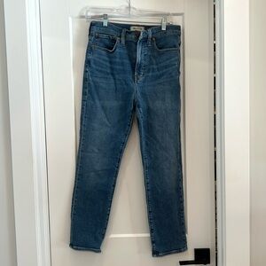 Madewell The Perfect Vintage Denim Jeans Finney Wash Size 27